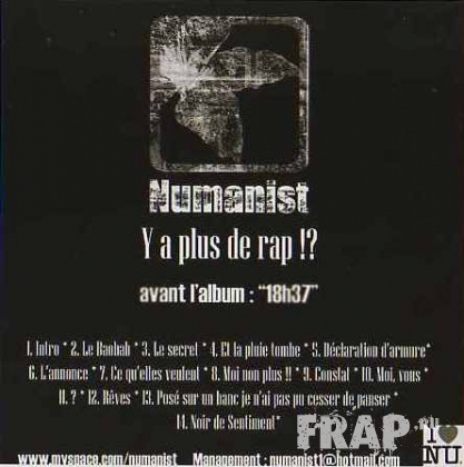 Numanist - Y A Plus De Rap!? (2006)