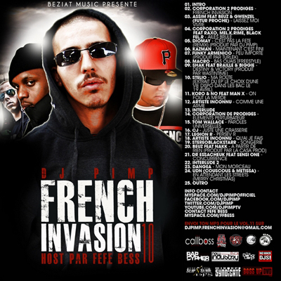 DJ PIMP - French Invasion Vol. 10 (2010)